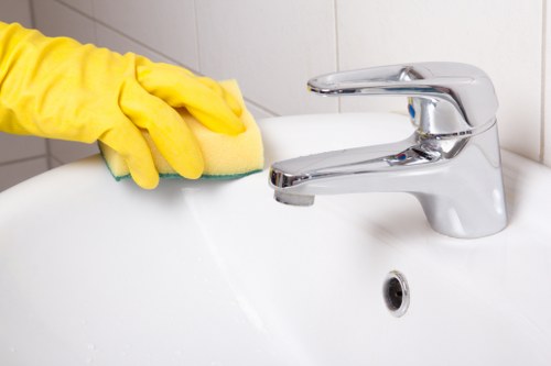 Spot treatment process for carpet stain removal in a Richmond property