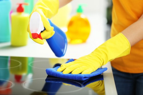 Hard floor cleaning setup for a Richmond home or office