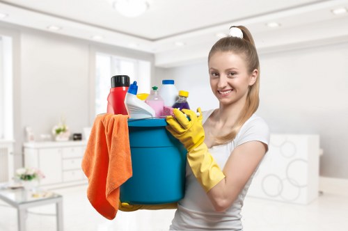 Carpet cleaning process for stairs and hallways in Richmond