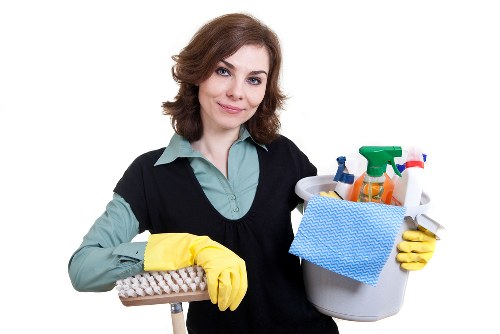 Final terms and conditions page for a UK cleaning service provider