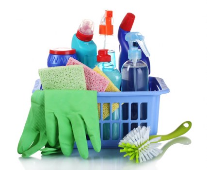 Upholstery deep cleaning on a fabric sofa in Richmond